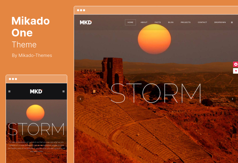 Mikado One Theme - Mehrzweck-Business-WordPress-Theme