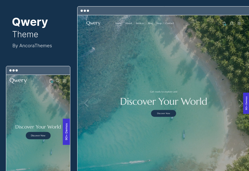 Qwery Theme - Mehrzweck-Business-WordPress-Theme