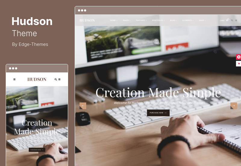 Hudson Theme – Stilvolles Business-WordPress-Theme