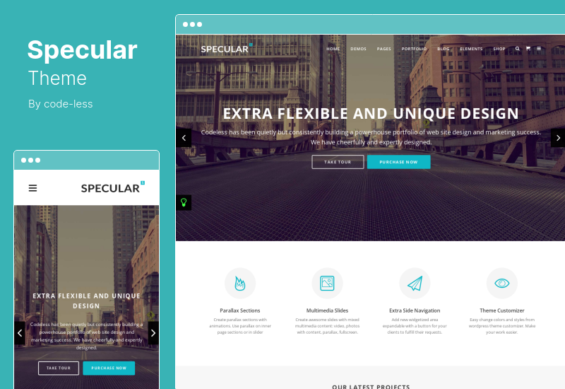 Specular Theme - Mehrzweck-Business-WordPress-Theme