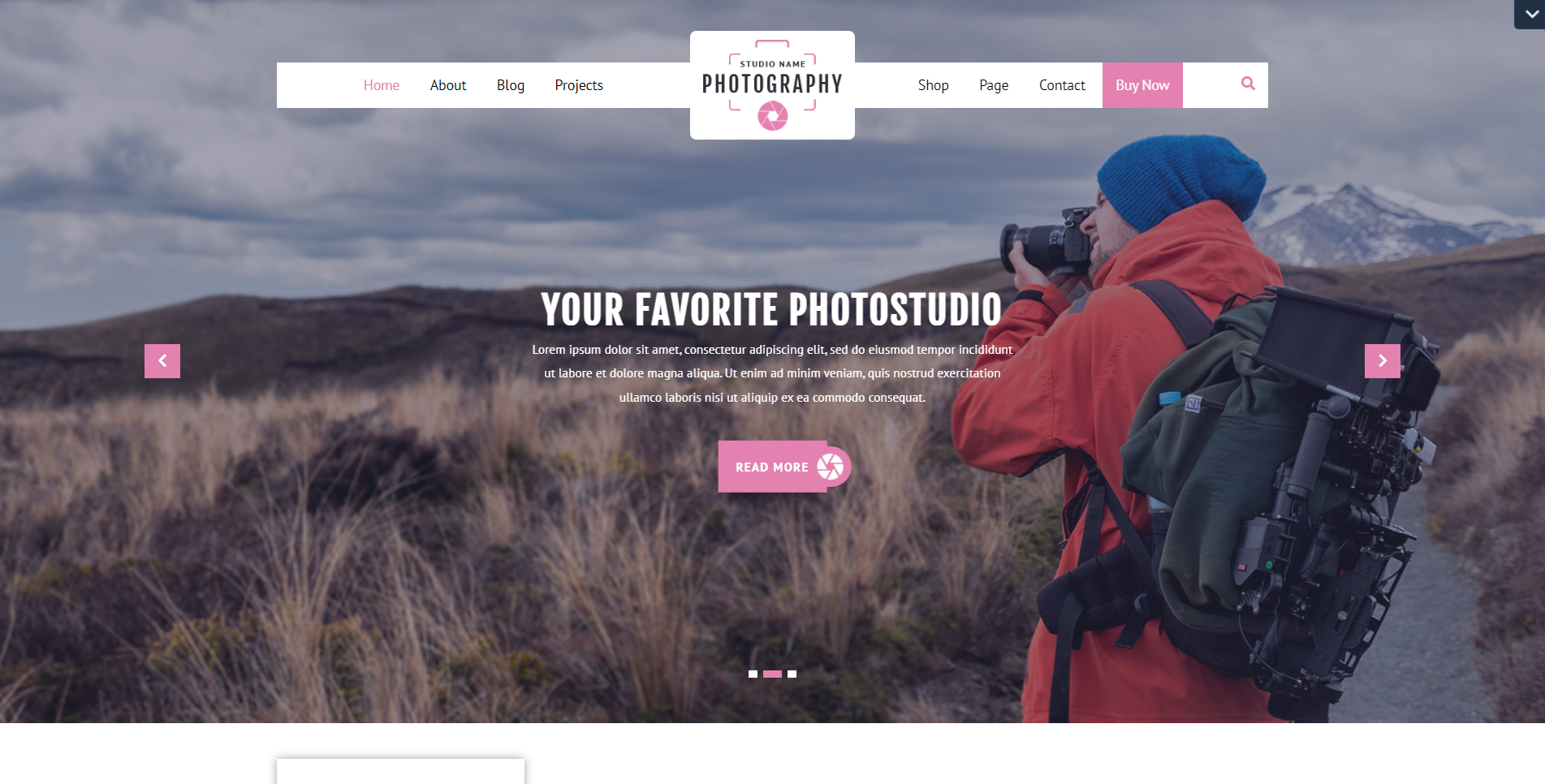 VW Photography - Fotoğrafçılık WordPress Temaları