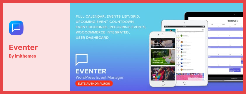 Eventer プラグイン - WordPress Event & Booking Manager プラグイン