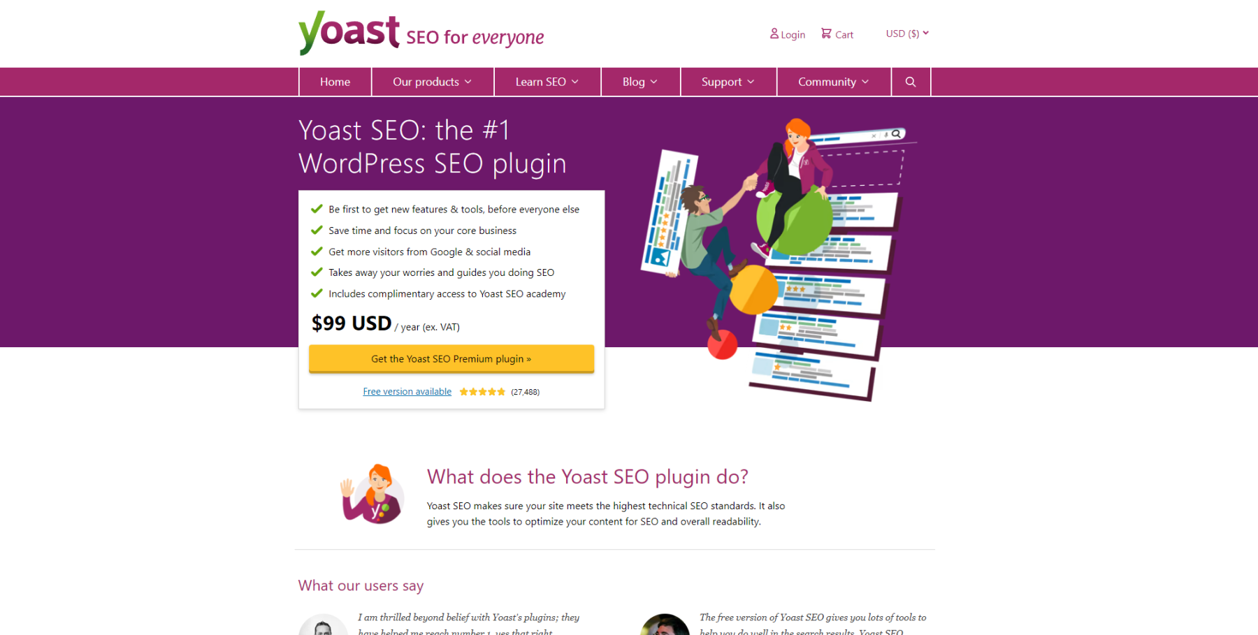 用于 WordPress 搜索优化的 Yoast SEO