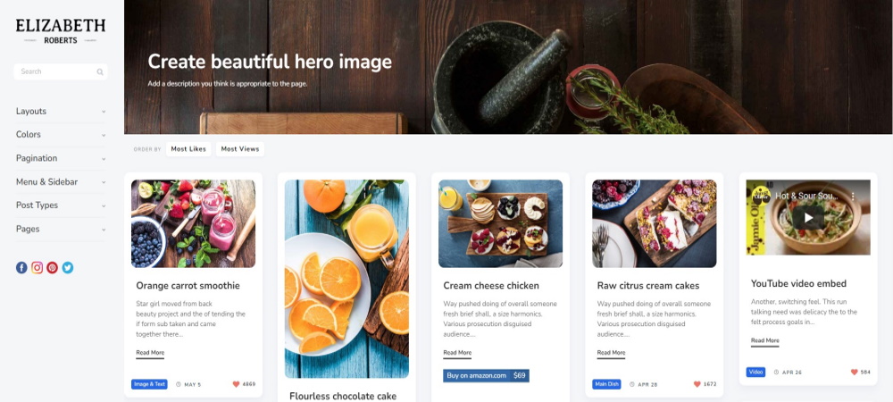 Pluto WordPress テーマのデモ