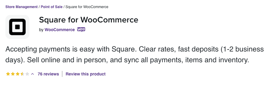 Kwadrat dla WooCommerce