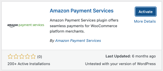 Usługi płatności Amazon