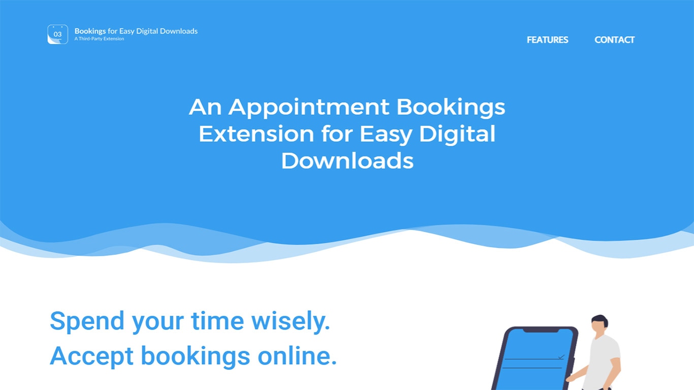 EDD Bookings este un add-on la Easy Digital pentru adăugarea rezervărilor pe site.