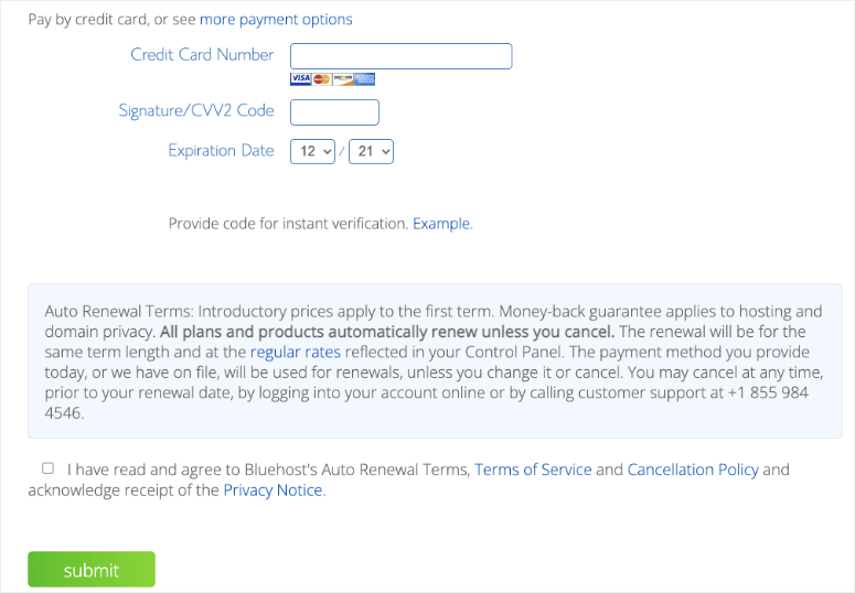bluehost 付款選項 - IsItWP - 免費的 WordPress 主題檢測器 bluehost payment options