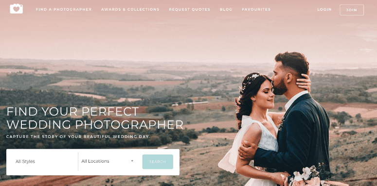 攝影社區網站 - IsItWP - 免費的 WordPress 主題檢測器 photography community site