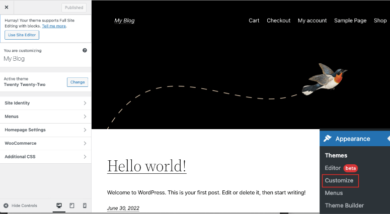 自定義 wordpress 主題 - IsItWP - 免費的 WordPress 主題檢測器 customize wordpress theme
