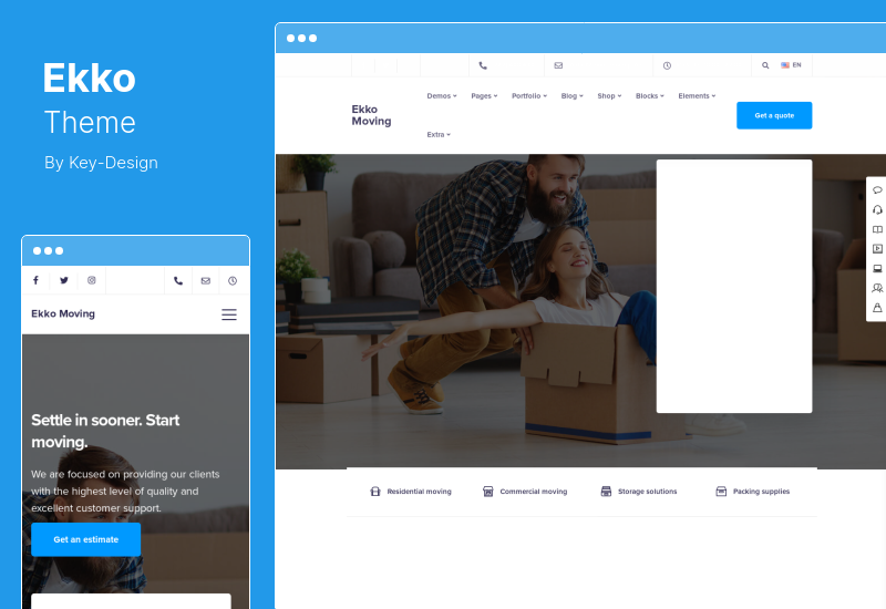 Tema Ekko - Tema WordPress Serbaguna