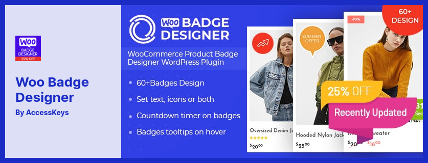 Plugin Woo Badge Designer - Lencana Menakjubkan untuk Plugin Daftar Produk WooCommerce