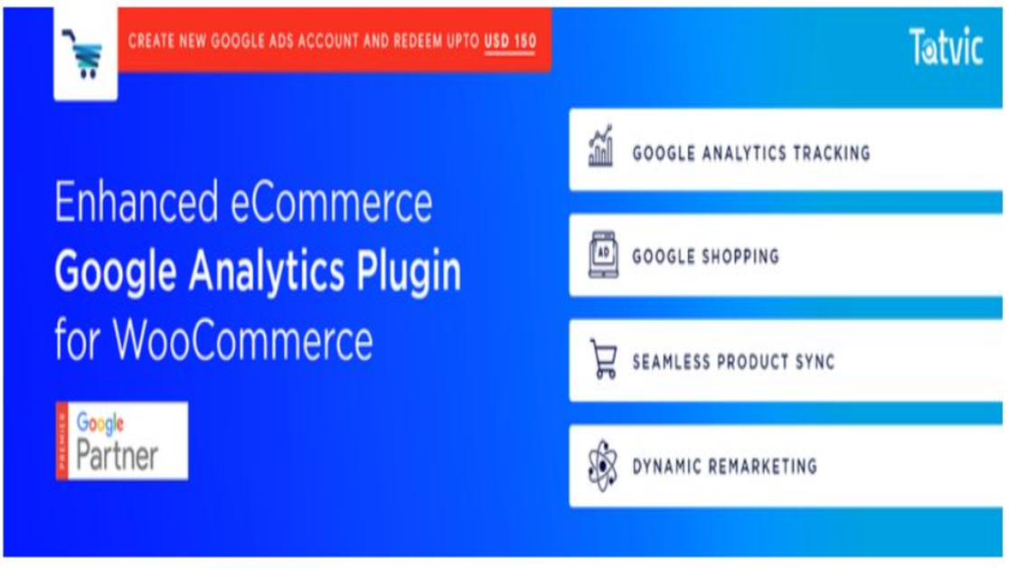 ปลั๊กอิน Google Analytics ที่ปรับปรุงแล้วสำหรับ woocommerce