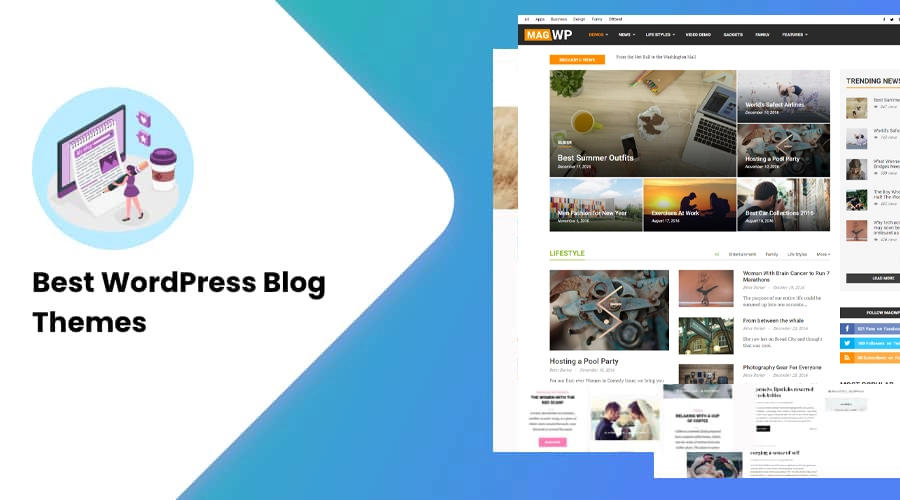 최고의 WordPress 블로그 테마