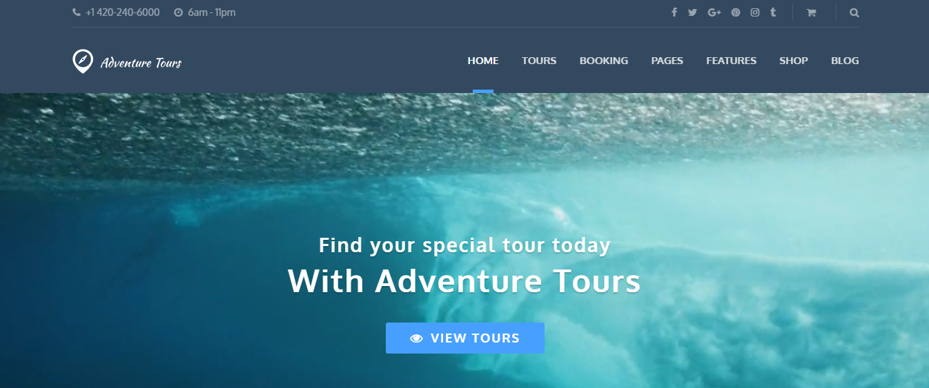voyages d'aventure thème wordpress de voyage