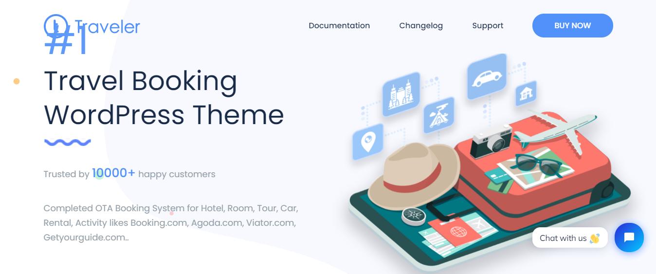 thème wordpress voyage voyageur