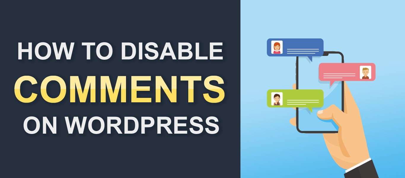 wordpress dezactivează comentariile cum se face 2021