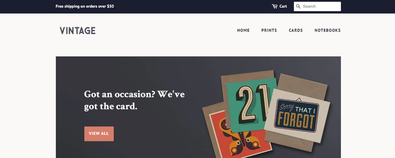 最小的最佳免費 shopify 主題