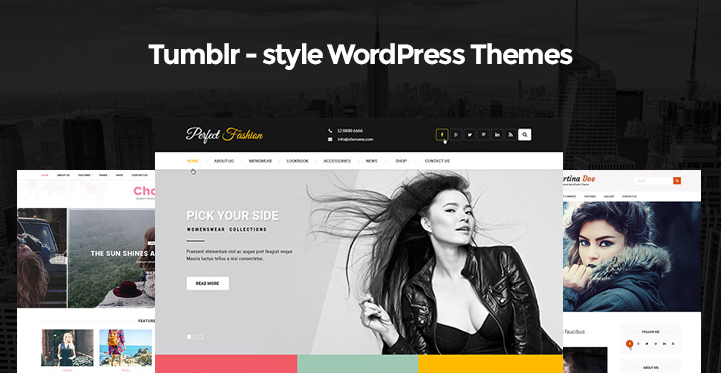 Tema WordPress Gaya Tumblr