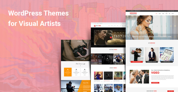 ビジュアル アーティスト向けの WordPress テーマ