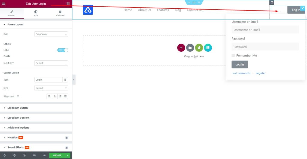 Cara Membuat Header Navigasi yang Lebih Baik untuk WordPress 3 register login navigation header