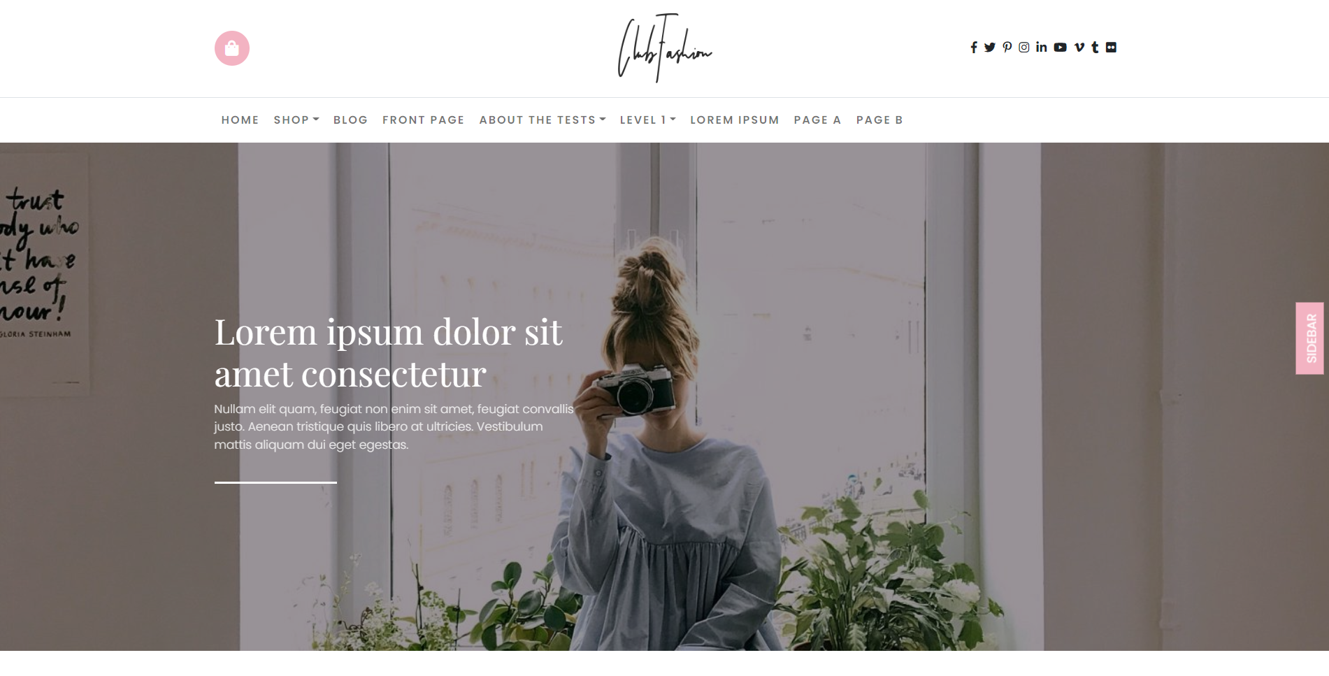 ClubFashion - 时尚 WordPress 主题