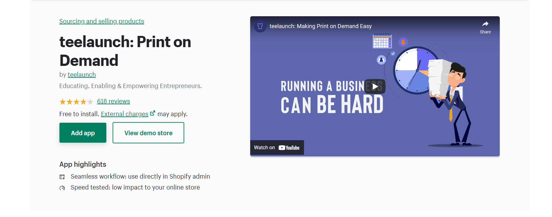 Aplicativos de dropshipping Teelaunch-Shopify