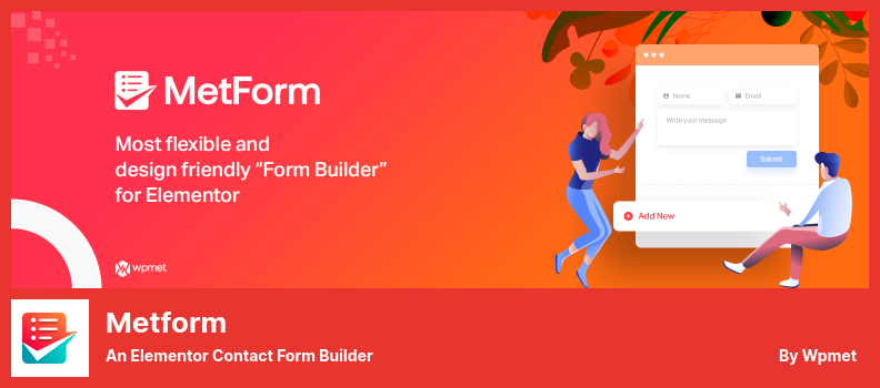Plugin Metform - Pembuat Formulir Kontak Elemen