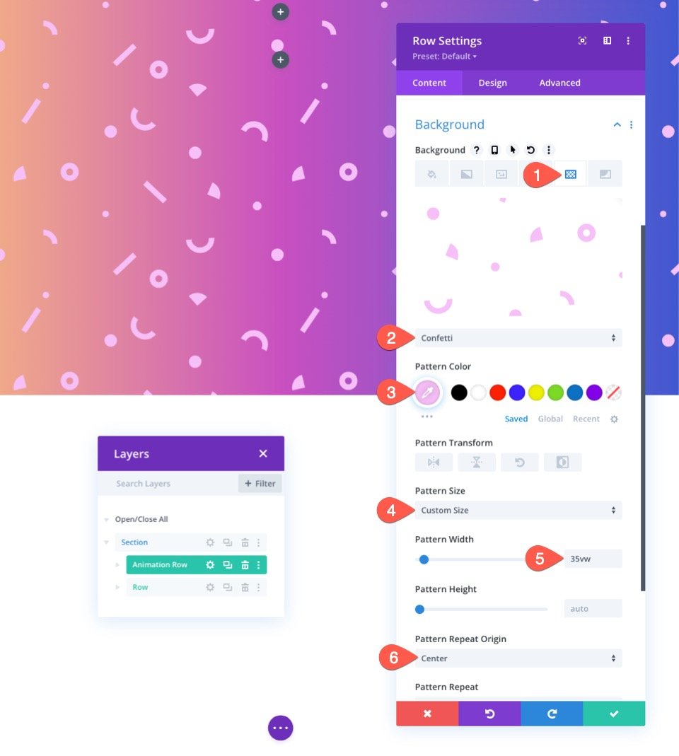 如何使用 Divi 为 Scroll 上的背景蒙版和图案设置动画