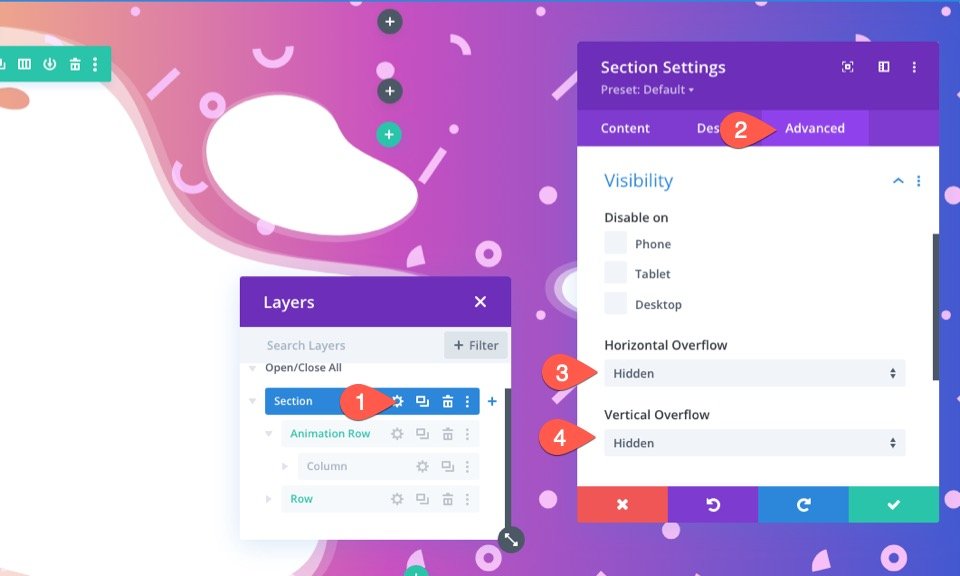 如何使用 Divi 为 Scroll 上的背景蒙版和图案设置动画