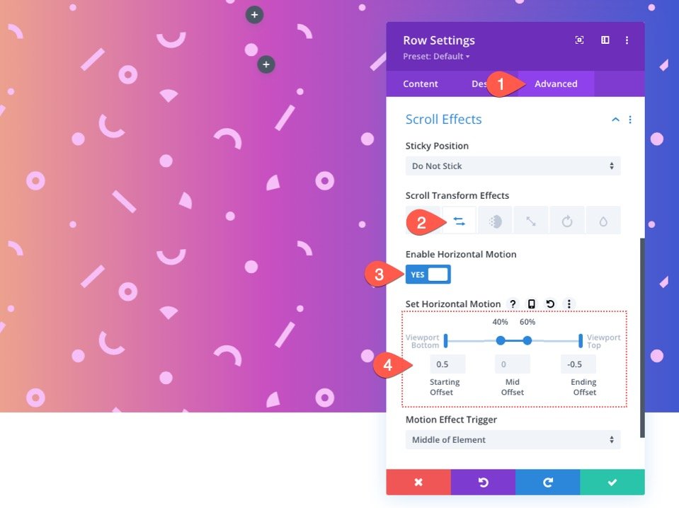 如何使用 Divi 为 Scroll 上的背景蒙版和图案设置动画