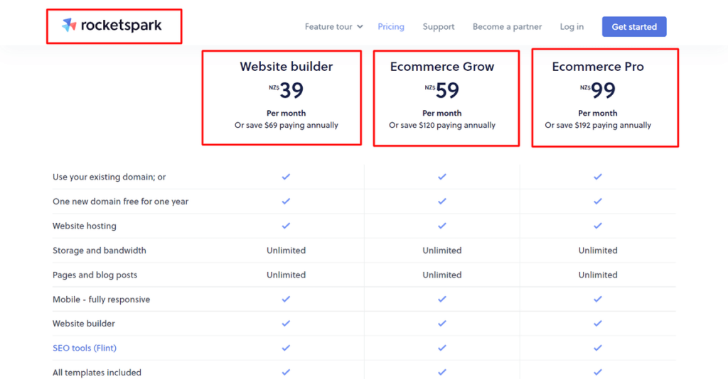 harga rocketspark