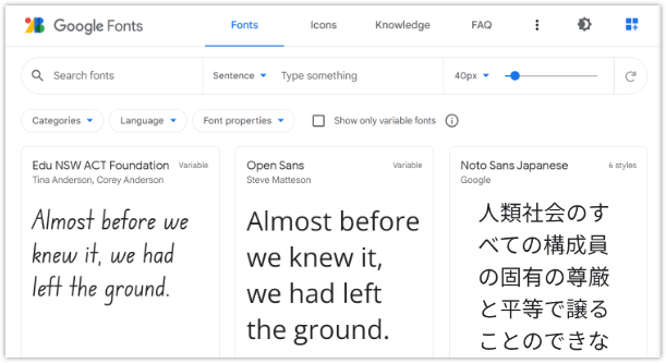 字体工具,谷歌字体