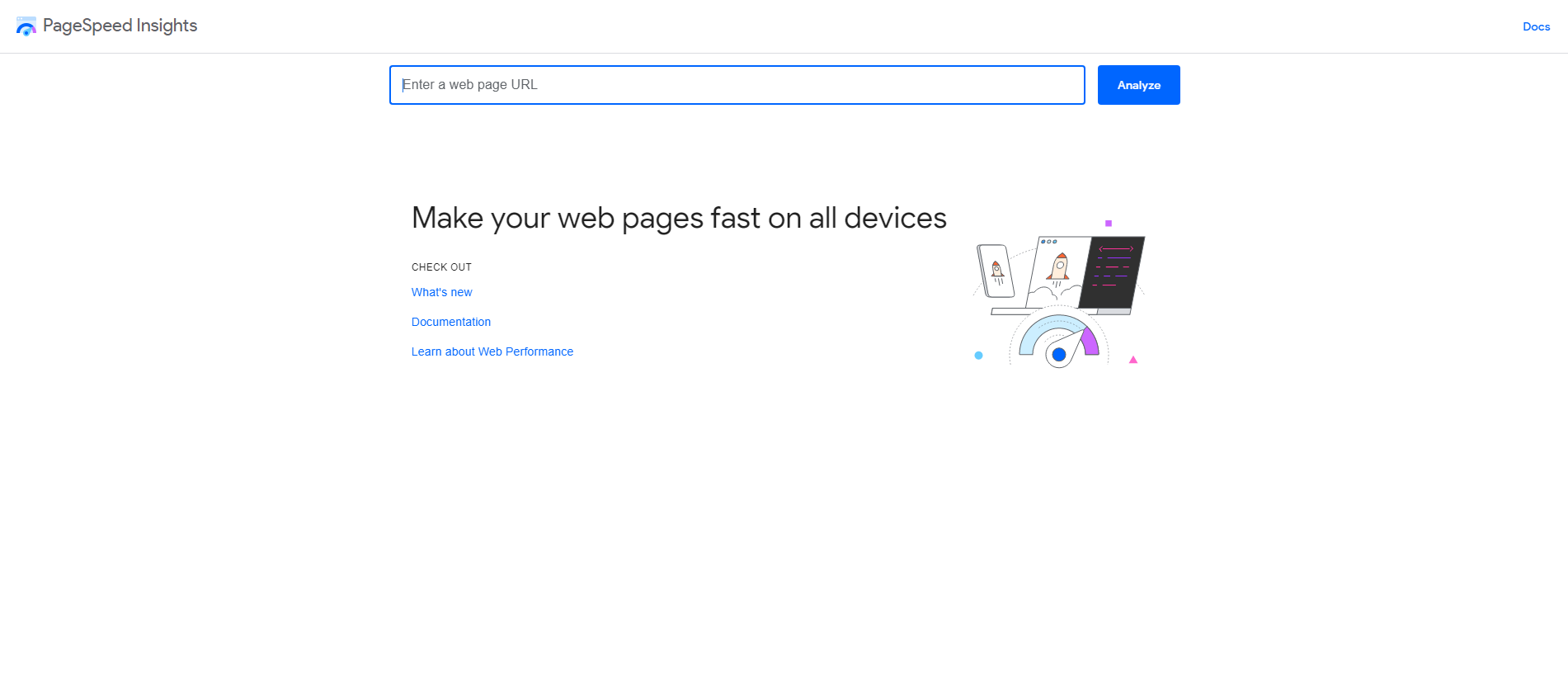 Tes Kecepatan Situs Web Gratis