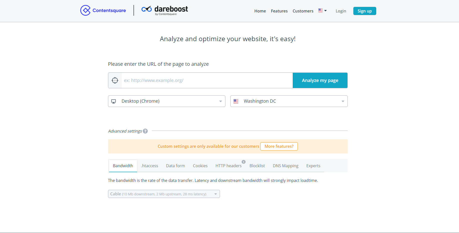 DareBoost - Tes Kecepatan Situs Web