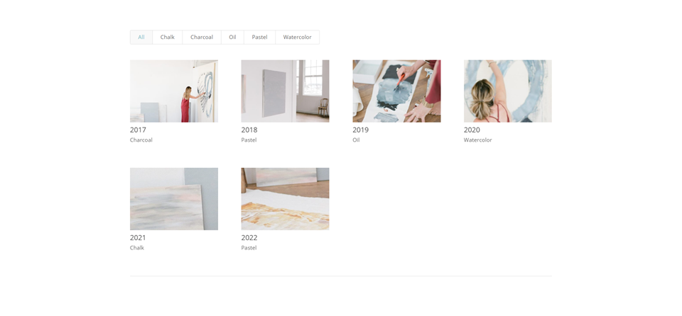 Layout de grade