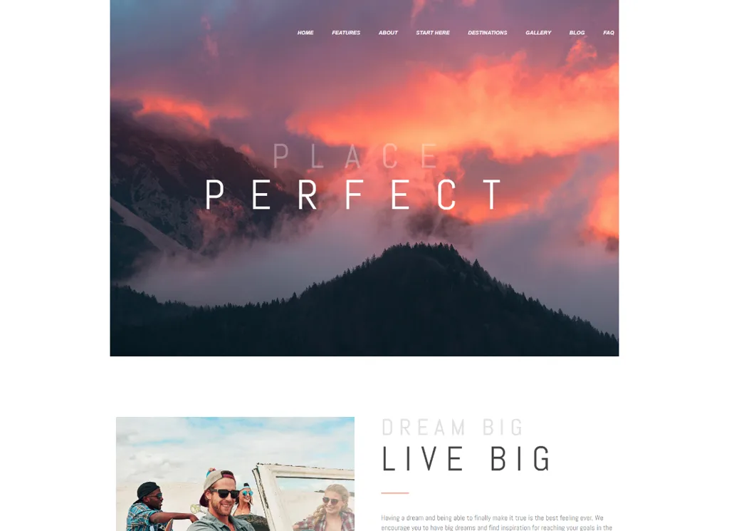 Vagabonds - Tema WordPress de blog de viagem pessoal e estilo de vida