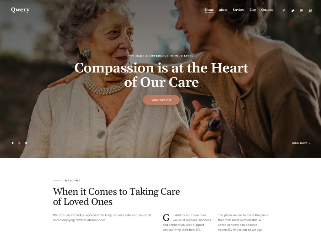 Qwery | Mehrzweck-Business-WordPress-Theme + RTL