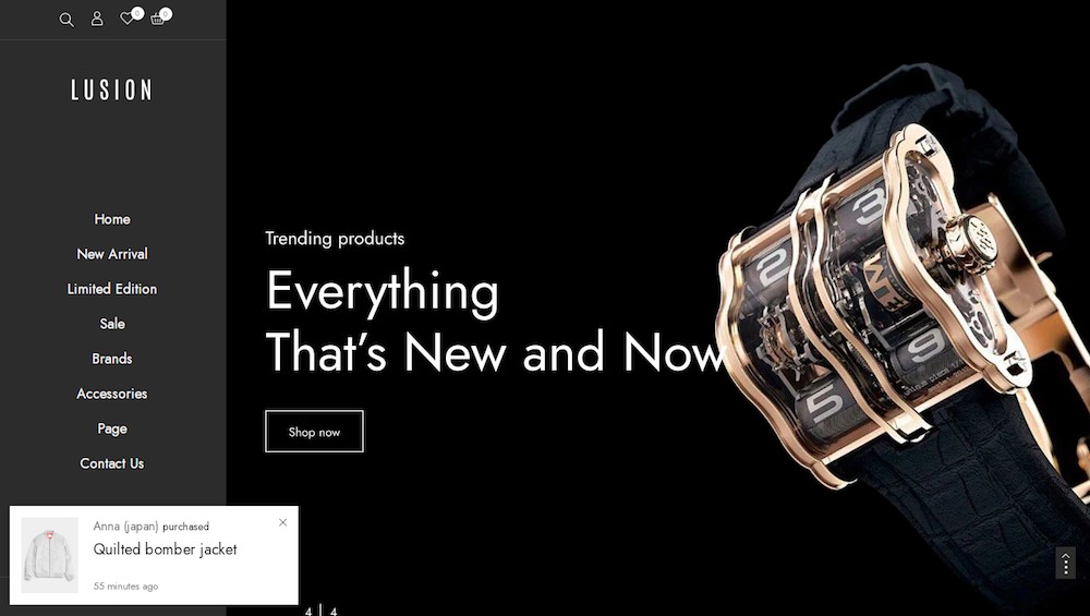 Lusion プレミアム WooCommerce テーマ