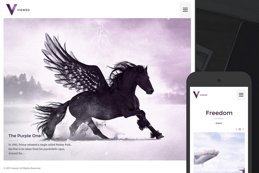 ดูรูปถ่าย WordPress ธีม