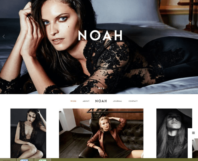 ธีม WordPress การถ่ายภาพโนอาห์