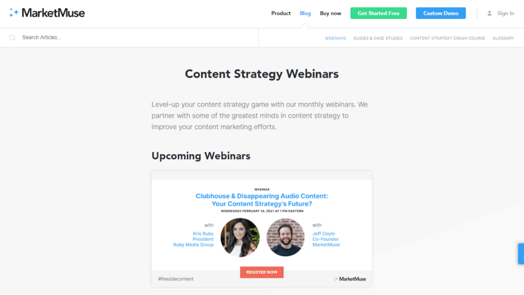 Webinar MarketMuse