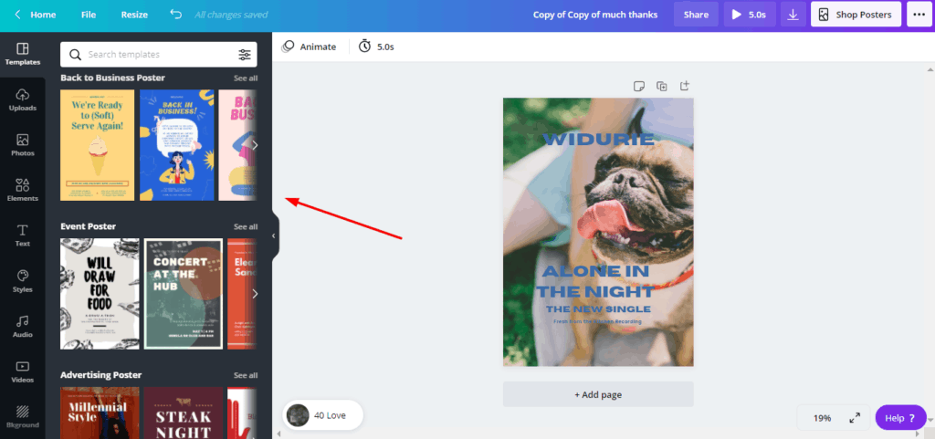 Canva Pro テンプレート