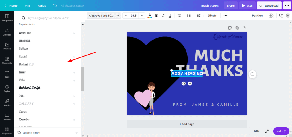 Canva Pro フォント ライブラリ