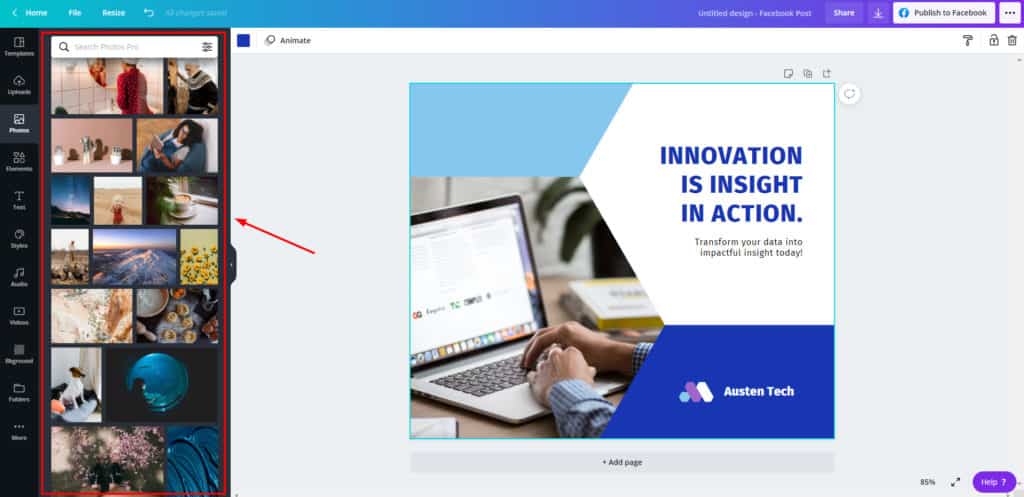 Canva 专业版照片