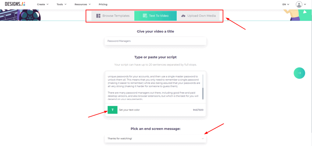 Videomaker nowy projekt