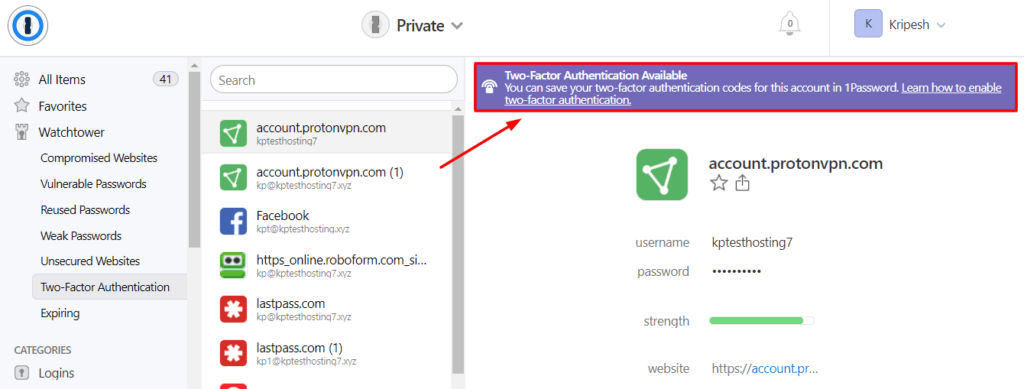 1รหัสผ่านเปิดใช้งาน2fa