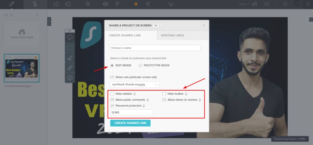 Notism 鏈接權限