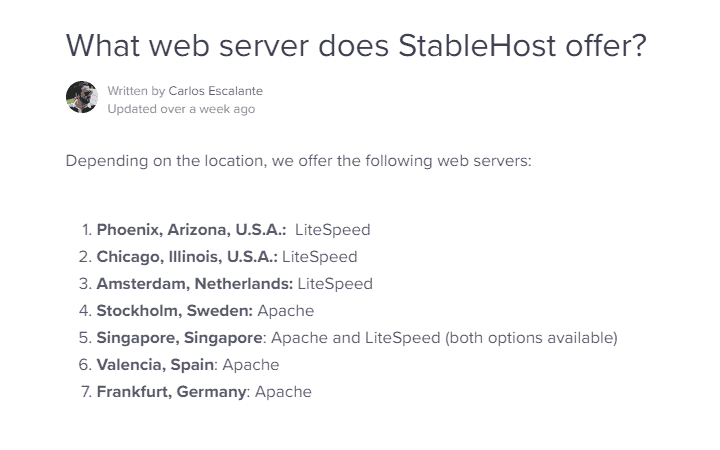 StableHost のデータセンター