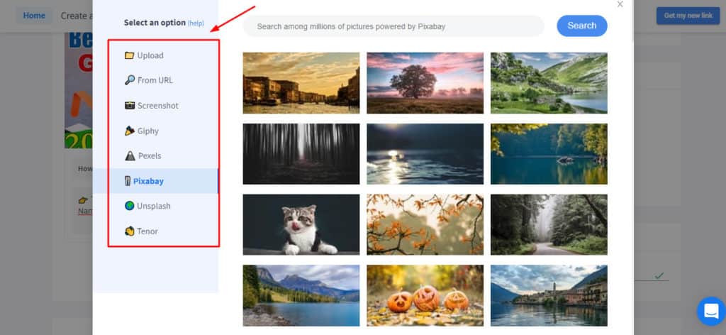Images personnalisées dans Switchy